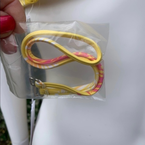 💋NWT SISSTREVOLUTION 2 Piece Floral Print Bandeau Hipster Bikini Size XS - Picture 10 of 10